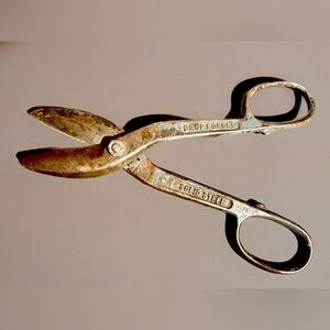 Forged Steel Vintage Scissors